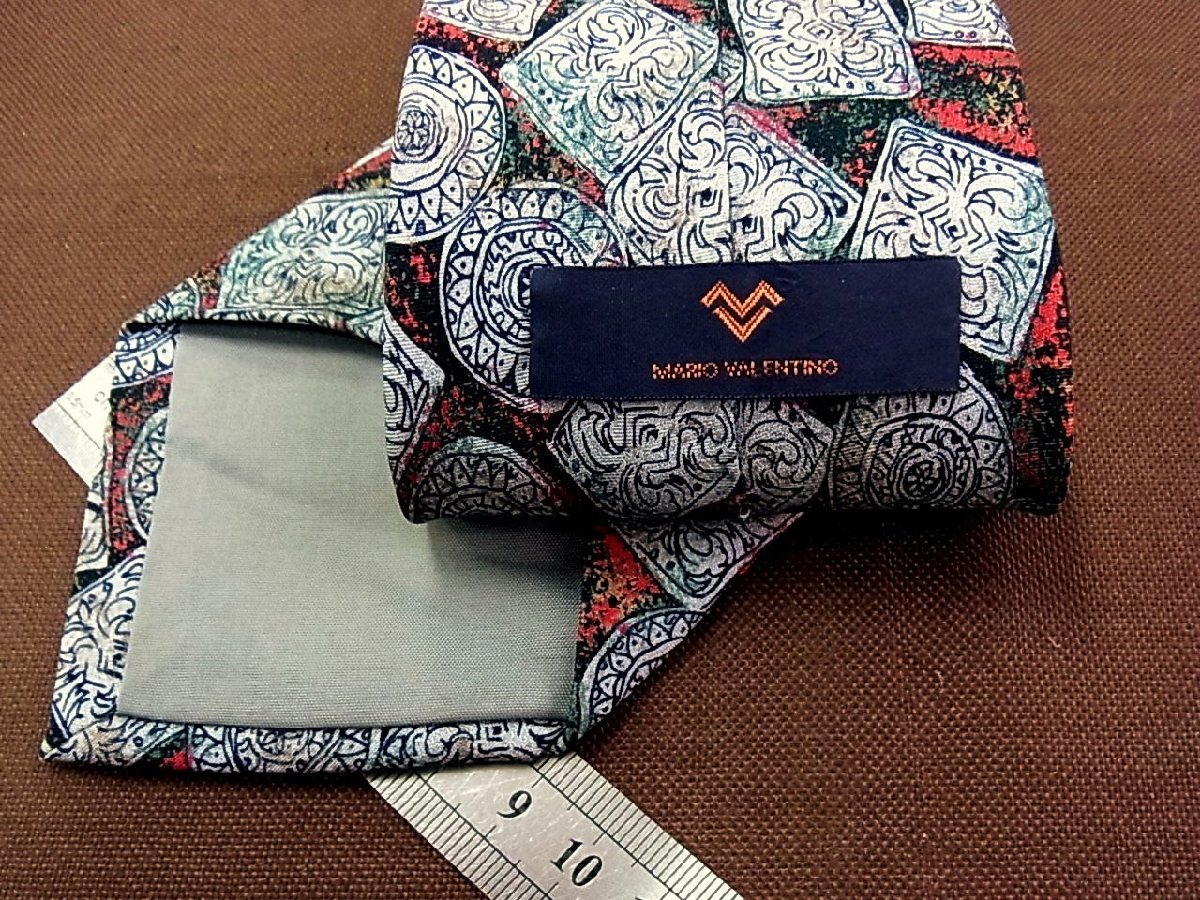 !27245C! superior article [ flower equipment ornament pattern ] Valentino [MARIO VALENTINO] necktie 