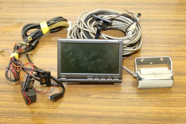 三菱・MITSUBISHI・７型液晶モニター・CMー7200・カラーカメラ・C4060R・ケーブル・セット・動作確認済み・