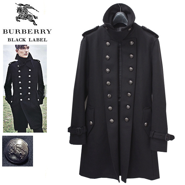 BURBERRY BLACK LABEL / ナポレオンコート-