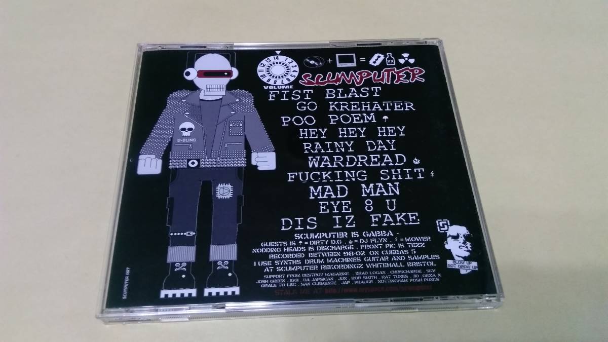 送料込 Scumputer ‐ Dance 2 D-Beat☆ Chaos UK FUK Seats Of Piss 