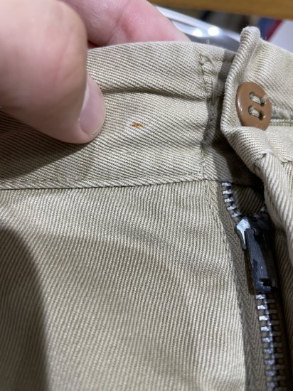  rare size! 50s America army chino shorts / size 29 / chinos army chino Army shorts pants Army chino