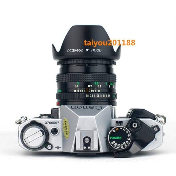 汎用 レンズ フード 各社共通 一眼レフカメラ用 径55mm_画像2