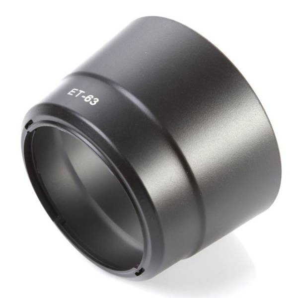 送料無料 Canon ET-63レンズフード ET-63 互換品 キャノンEF-S 55-250mm F4-5.6 IS STM用 高品質_画像3