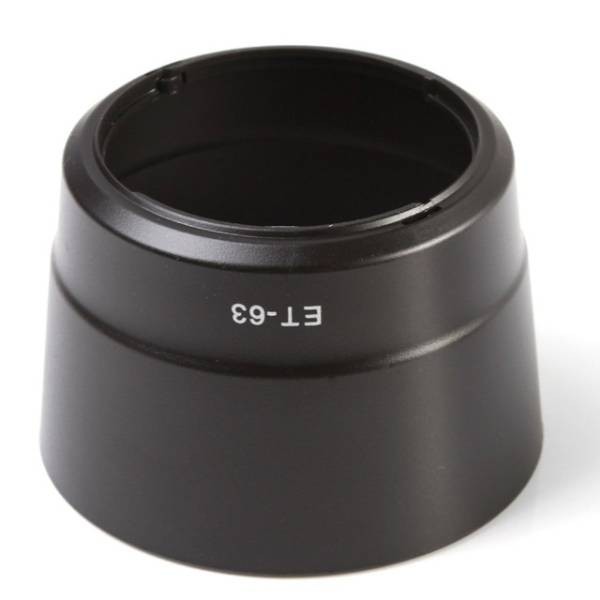 送料無料 Canon ET-63レンズフード ET-63 互換品 キャノンEF-S 55-250mm F4-5.6 IS STM用 高品質_画像2