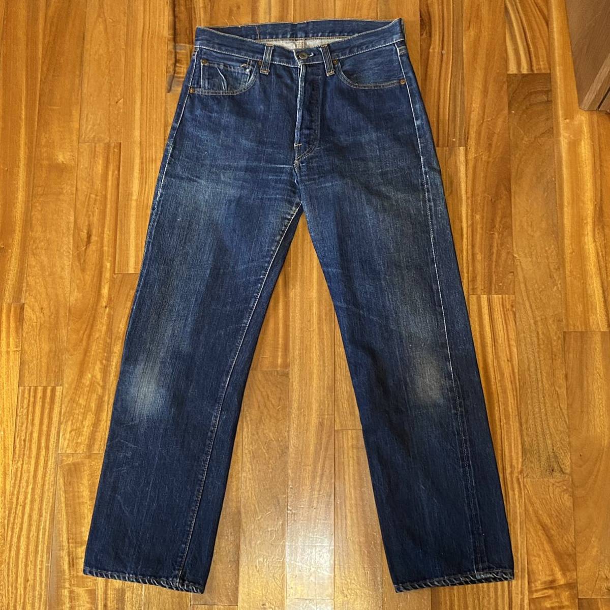 Levi's リーバイス オリジナル 501 BIG E ボタン裏6 66 ビンテージ