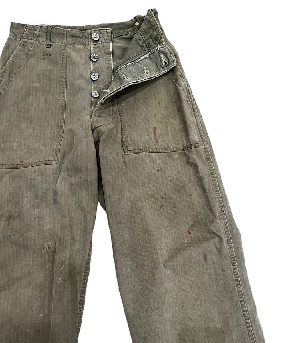 最大80%オフ! 50s アメリカ軍 m-47 Utility ベイカーパンツ HBT M47