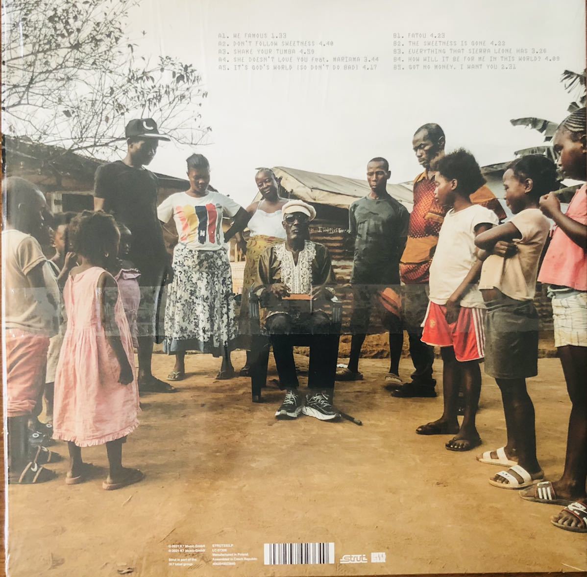 * LP World Music KONDI BAND / WE FAMOUS Africa музыка Afro вентилятор k запись 