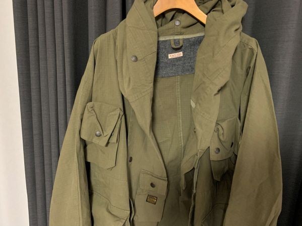 KAPITAL リップストップ アーミーグルカコート | chaofightshop.com