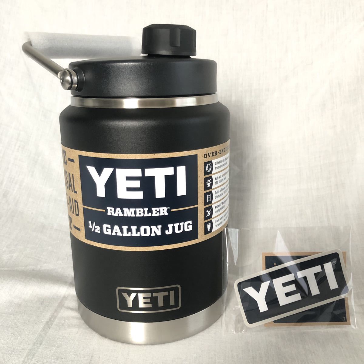 YETI イエティ ランブラー ハーフガロン ジャグ+palazzotoledo.comune