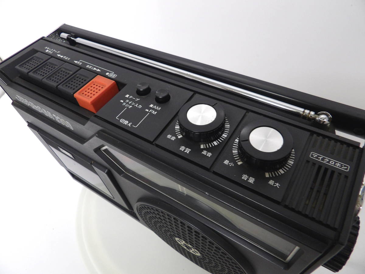 よろづ屋】レア:三菱 ラジカセ MITSUBISHI JEAGAM JR-3300 ジーガム