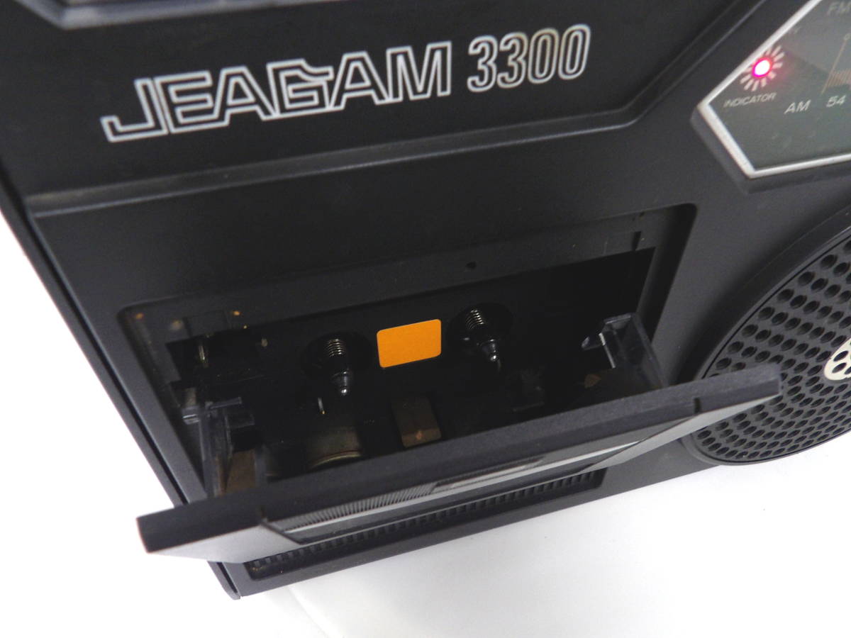よろづ屋】レア:三菱 ラジカセ MITSUBISHI JEAGAM JR-3300 ジーガム