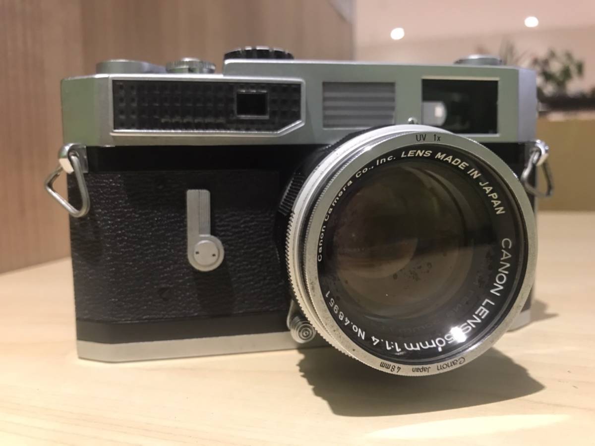 定番安い ヤフオク! Canon 50mm f/1.4 レンジファインダー ...