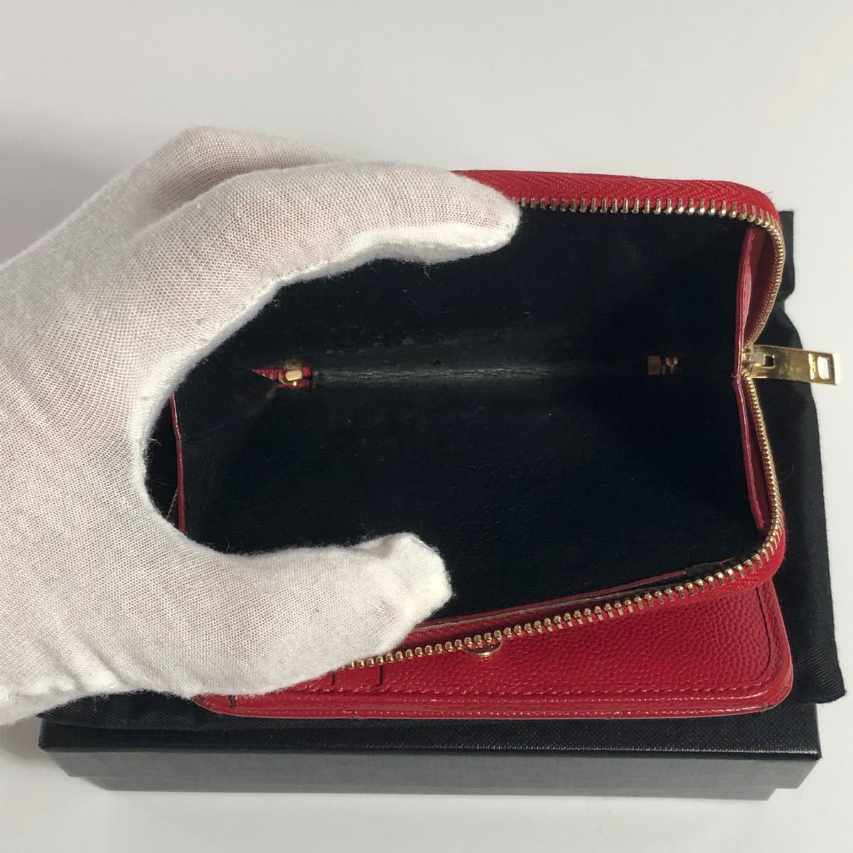 SAINT LAURENT コンパクトフルジップウォレット - arborconnect.co.nz