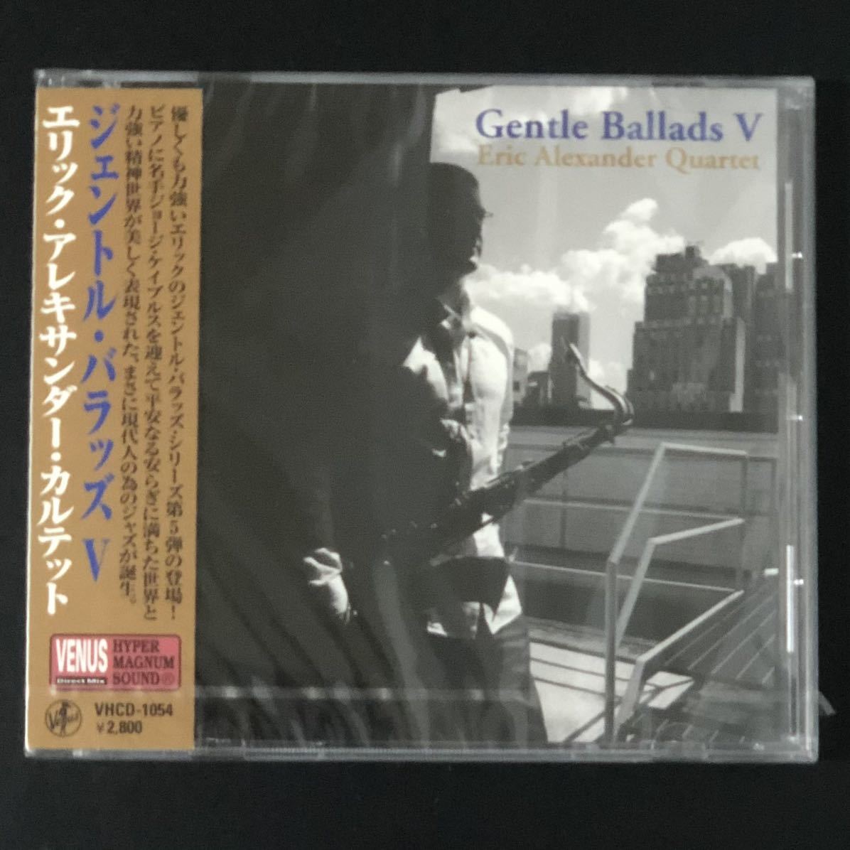 未開封 帯付新品★CD「エリック・アレキサンダー・カルテット / ジェントル・バラッズ Ⅴ」★Eric Alexander Quartet/ Gentle Ballads V_画像1