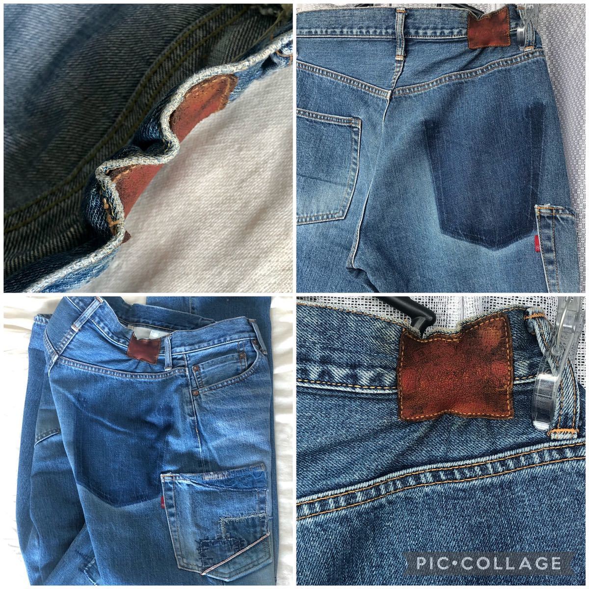 分解・再構築 HYSTERIC GLAMOUR/リメイク・リペア加工デニム 分解・再構築 HYSTERIC GLAMOUR/リメイク・リペア加工デニム