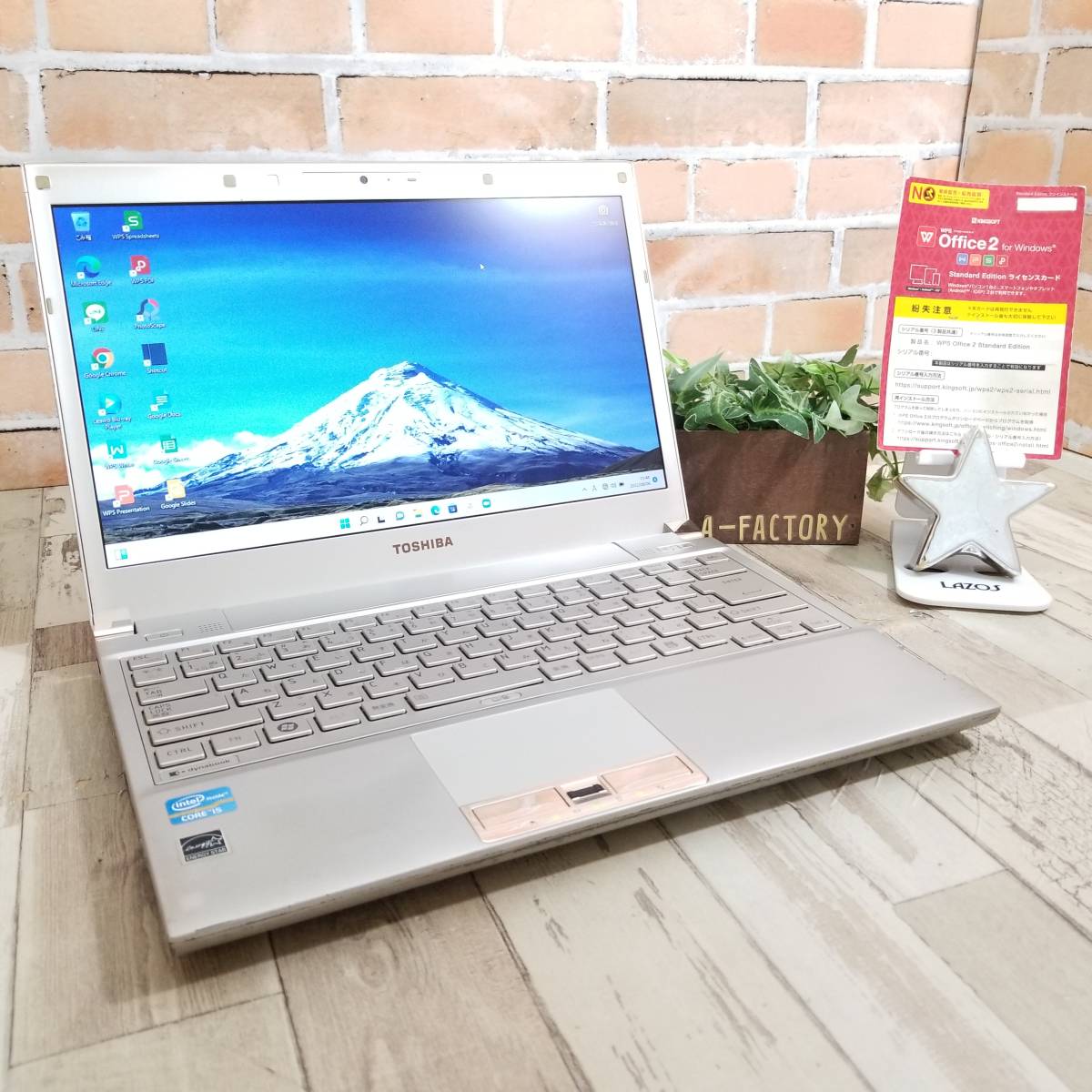 ★美品・即決特典あり★高性能i5(ターボ)搭載/HDD750GB/メモリ4GB/無線 Wi-Fi/Webカメラ/最新Office搭載/Win11/Dynabook R731/37DK(C13404)