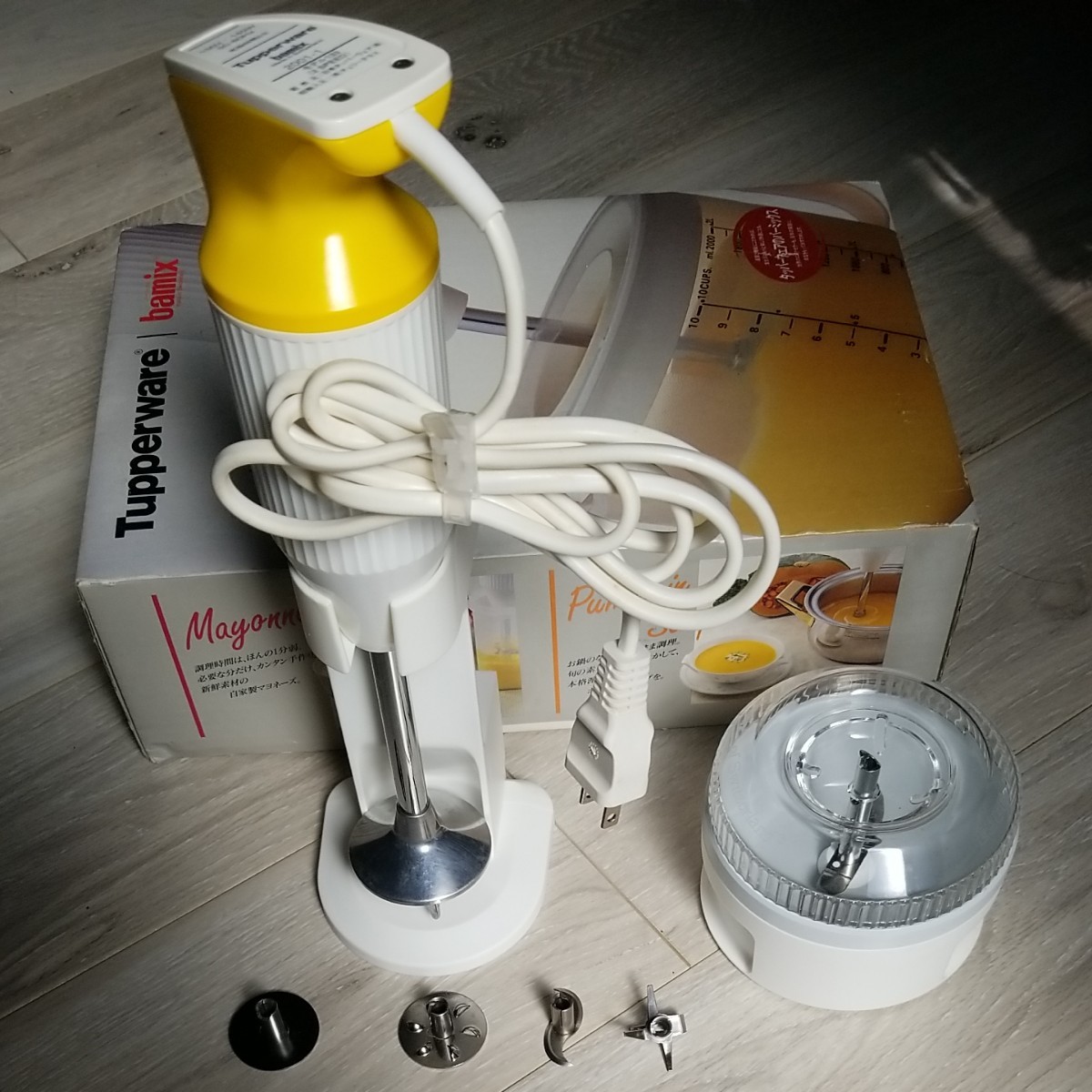 バーミックス Tupperware bamix ハンドミキサー 2001年製|Yahoo バーミックス Tupperware bamix ハンドミキサー 2001年製|Yahoo