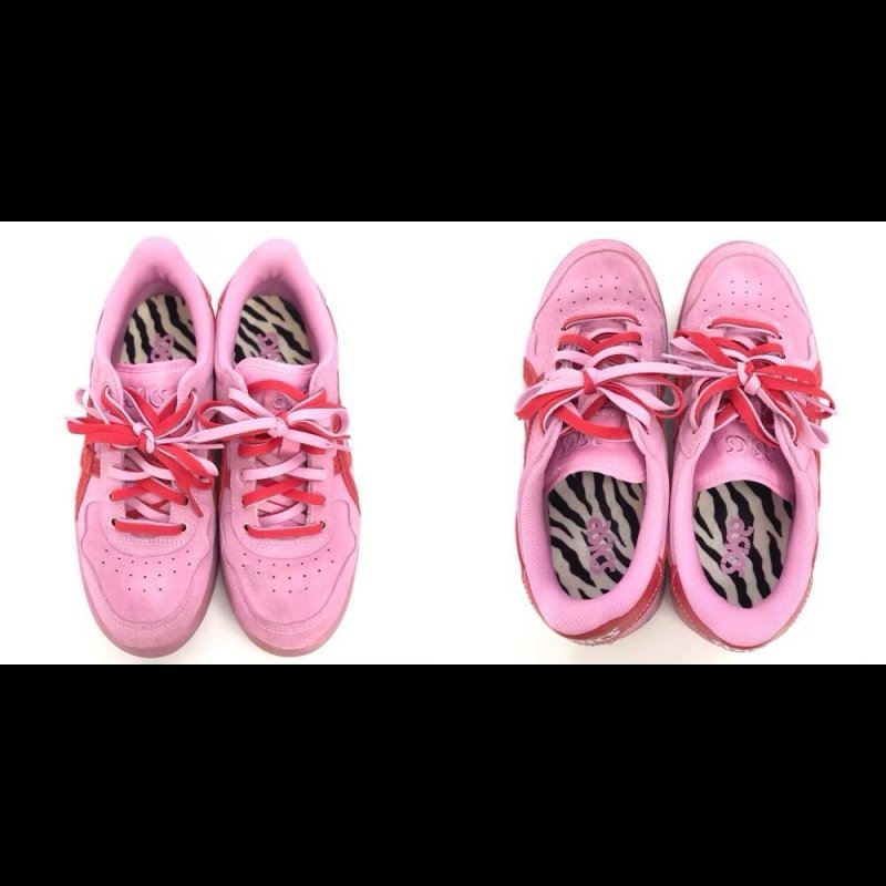 jouetie × atmos pink × ASICS コラボスニーカー