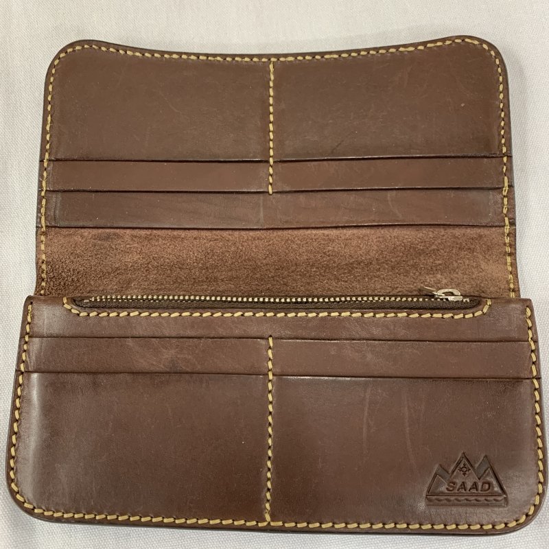 SAAD メンズ 革財布 ファッション ブランド 中古 サード レザー