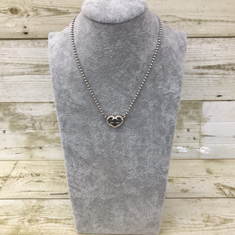 GUCCI SV925 ハート ネックレス レディース グッチ