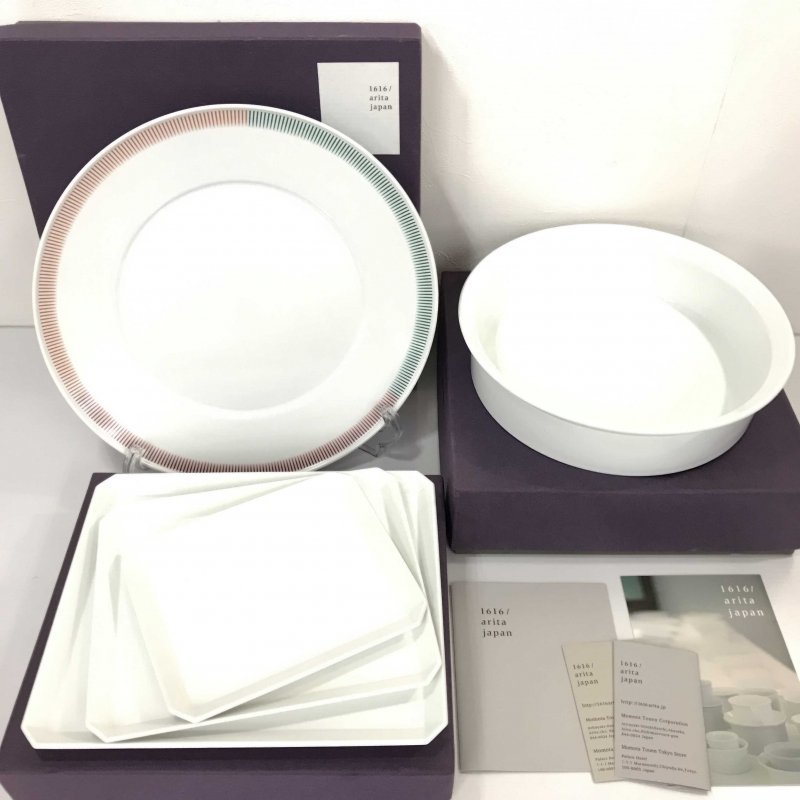 1616/arita japan 丸深プレート 24cm 大皿 28cm スクエアプレート 3種 有田焼 洋食器 ギフト/219 - shopitjamaica.com 1616/arita japan 丸深プレート 24cm 大皿 28cm スクエアプレート 3種 有田焼 洋食器 ギフト/219 - shopitjamaica.com