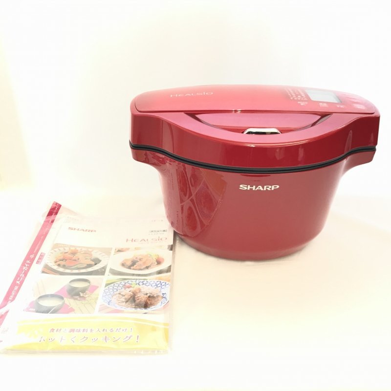 店頭未使用品 SHARP KN-HT16E-R ヘルシオクック | www.jarussi.com.br