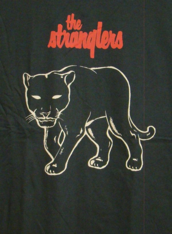 【送料無料】L★新品 ストラングラーズ 黒豹【The Stranglers】バンドTシャツ★ビンテージスタイル_画像2