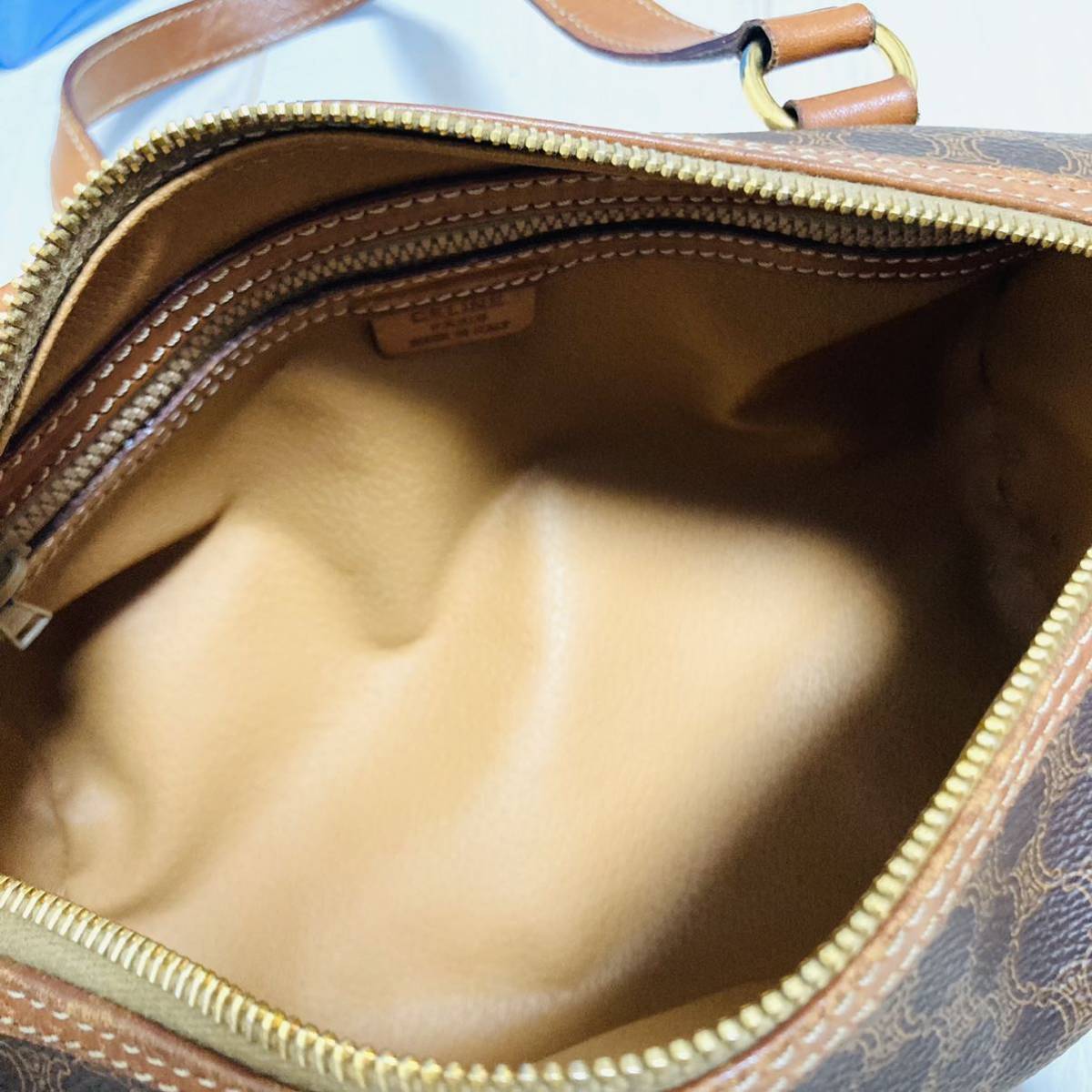 即決 CELINE セリーヌ マカダム柄 ミニボストン ドラムバッグ 即決 CELINE セリーヌ マカダム柄 ミニボストン ドラムバッグ