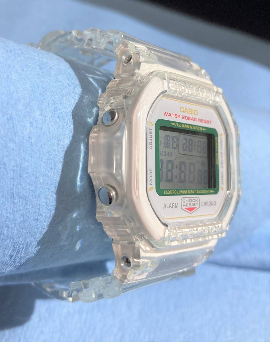 ジーショック マネキネコ DW-5600TMN-7JR クリアー カスタム G-SHOCK G-ショック Gショック_画像4