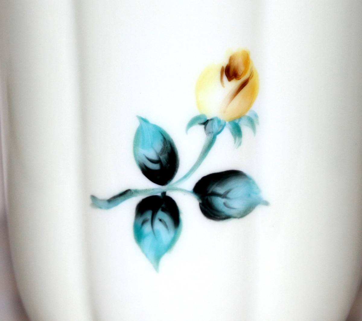 オールドノリタケ　バラの花模様　花瓶　ハンドペイント　中古品　　ヴィンテージ　アンティーク　骨董_画像10