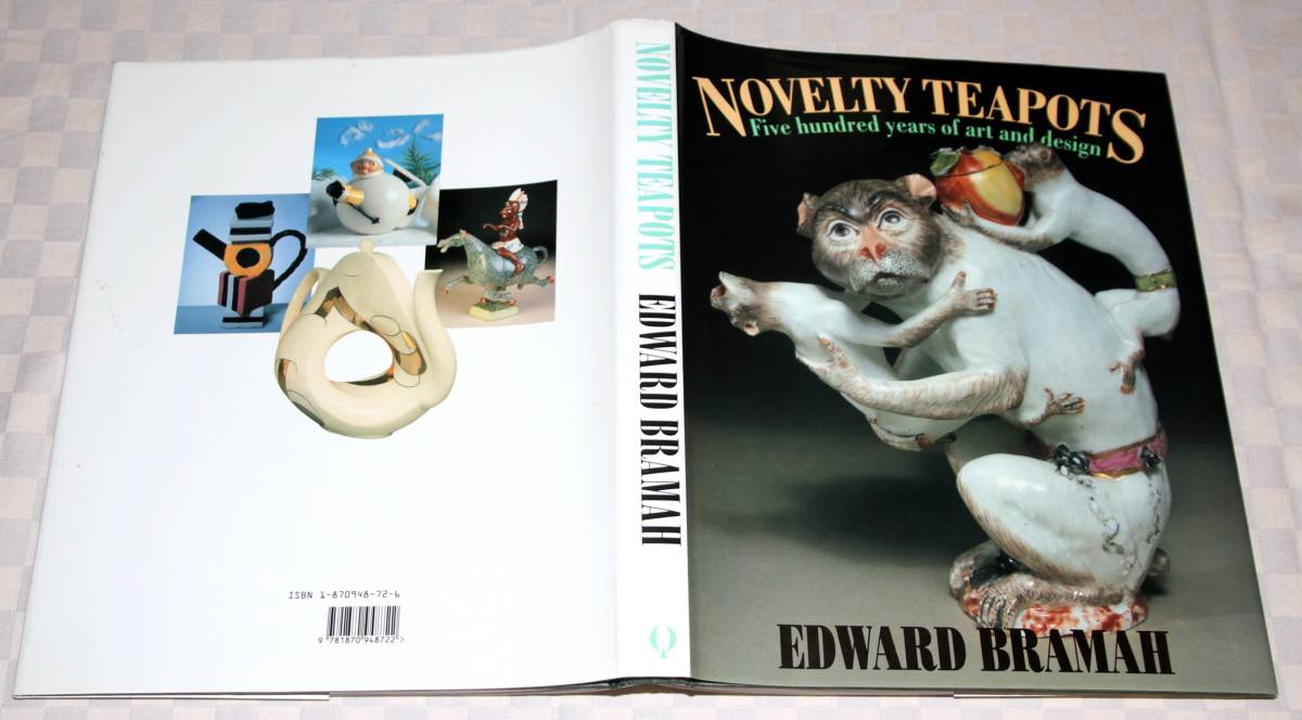 洋書　Novelty Teapots: Five Hundred Years of Art and Design　斬新なティーポット： 500年にわたる芸術とデザイン 1992年　中古本_画像2
