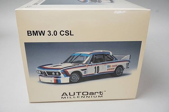 AUTOart オートアート 1/18 BMW 3.0 CSL SPA 1973 #10 優勝車 87346