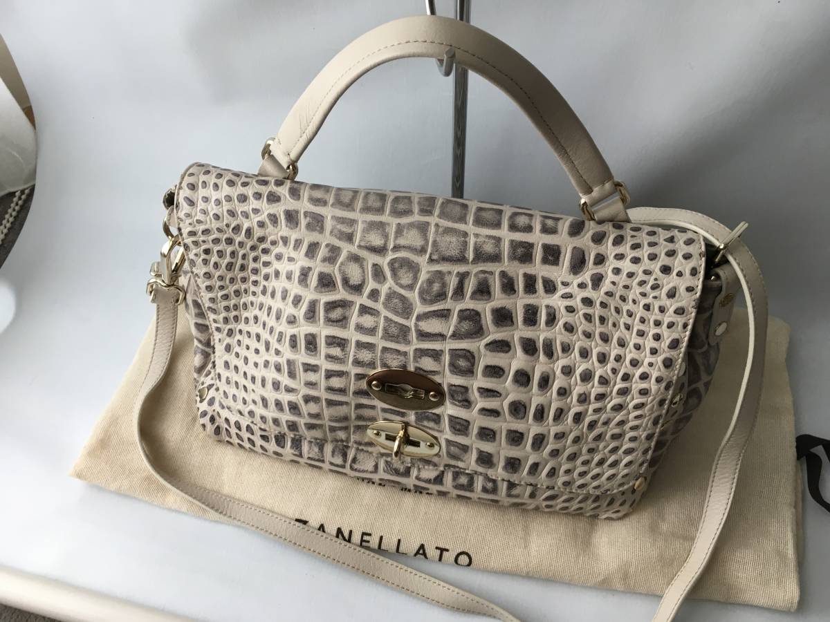 送料無料 極美品 ポスティーナ ムートン 8.8 ザネラート ZANELLATO
