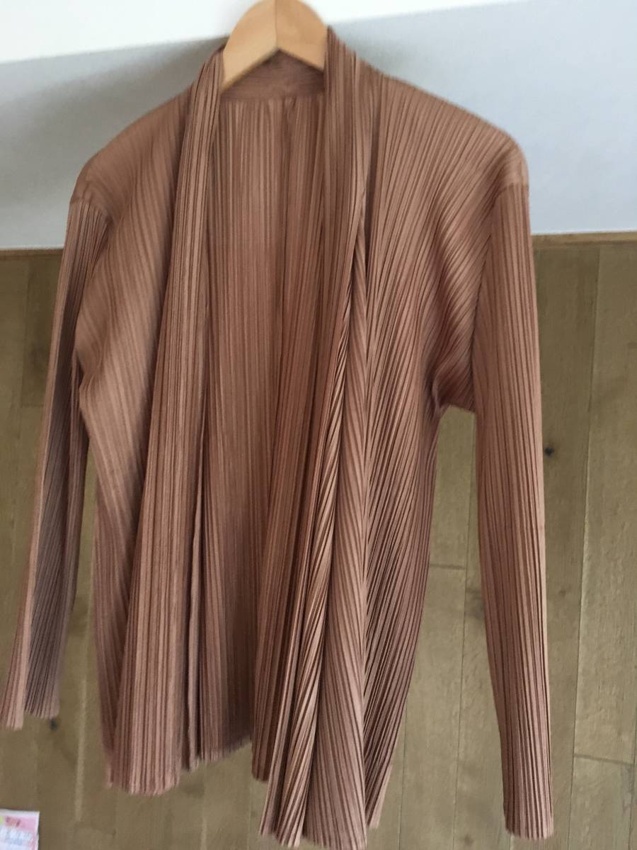 美品 プリーツプリーズPLEATS PLEASE ジャケット カーディガン3 PP41