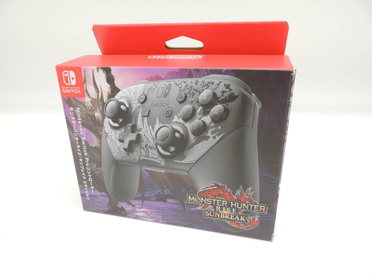 Switch モンスターハンターライズ 新品未開封品 プロコン サンブレイク 純正新販売 新品未開封 Proコン モンスターハンターライズ サンブレイク プロコン その他