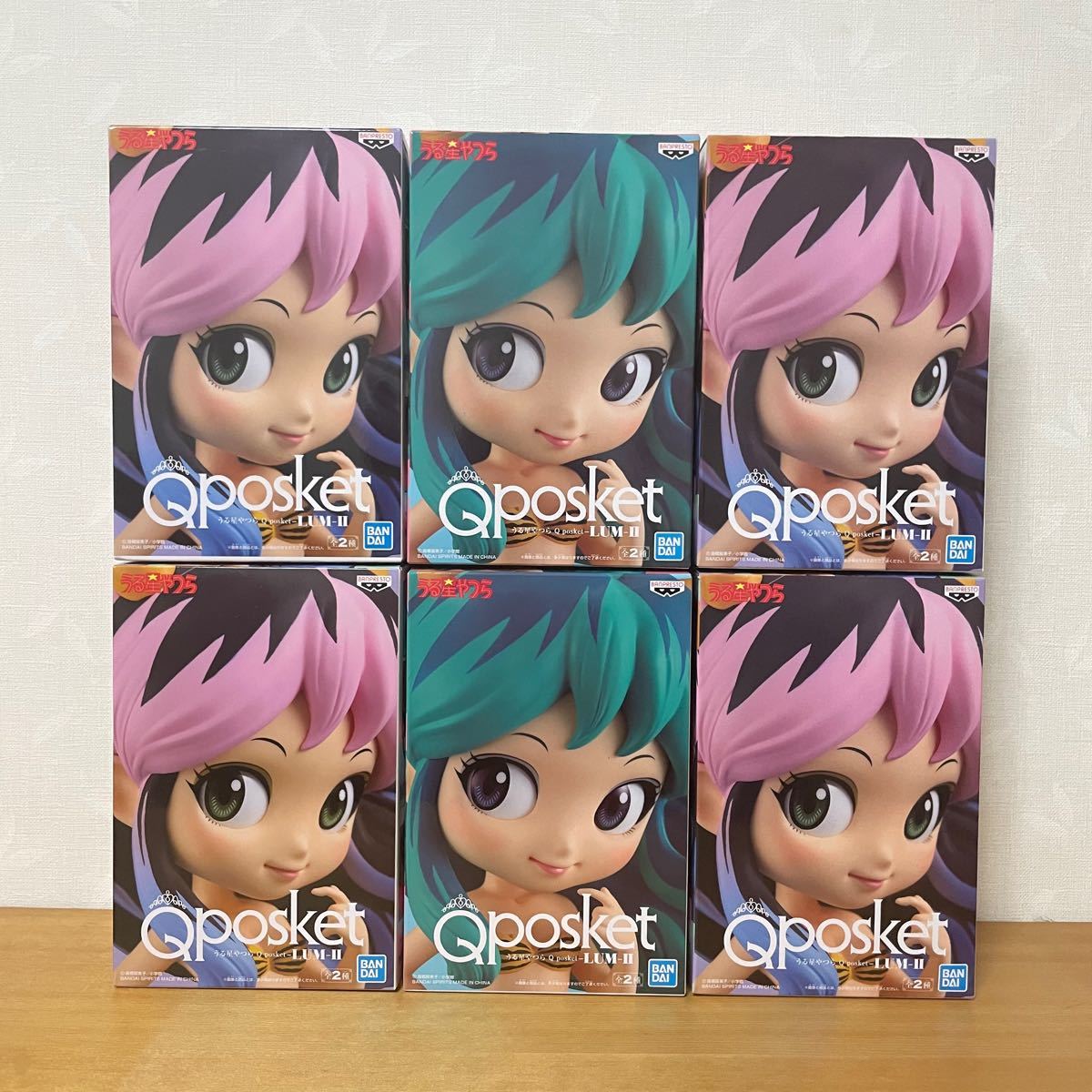 新品 うる星やつら ラム LUMⅡQposket 6点セット 美少女フィギュア ...