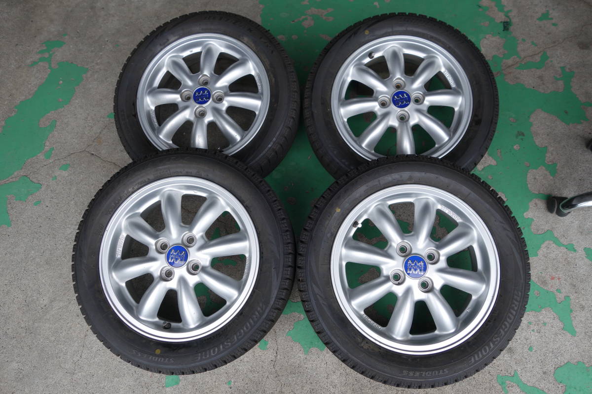 ヤフオク! - イボ付ほぼ新品 15×4.5J 4H100 +45 MIN...