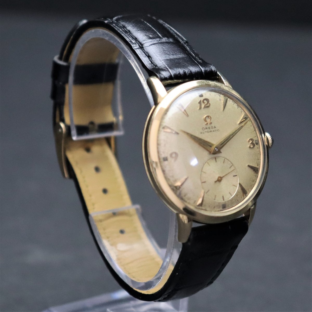 OMEGA オメガ Ref.F6516 cal.342 ハーフローター式自動巻き 14K金無垢