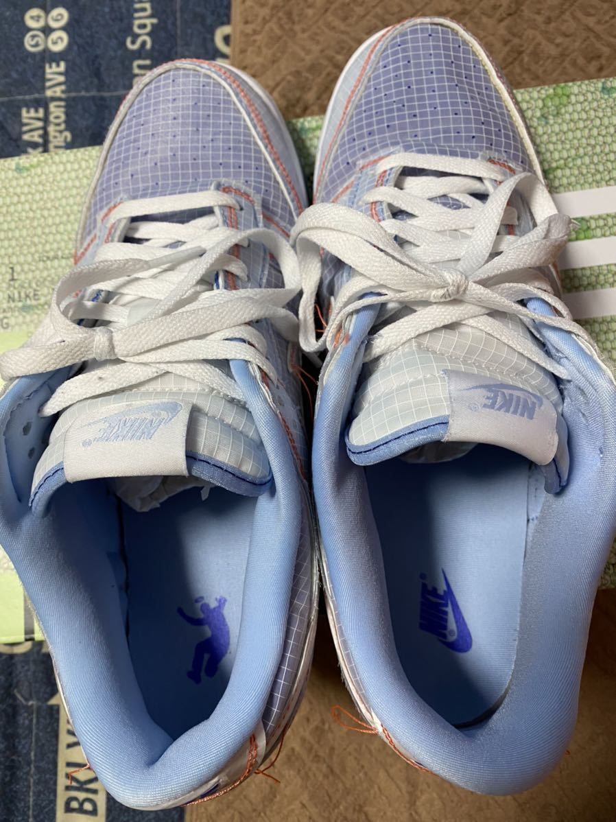 28.5センチ US10.5 UNION × Nike Dunk Low Passport Pack Argon /Hyper