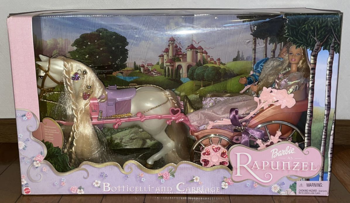 イラプ Barbie バービー マテル Mattel ラプンツェル Rapunzel 馬車