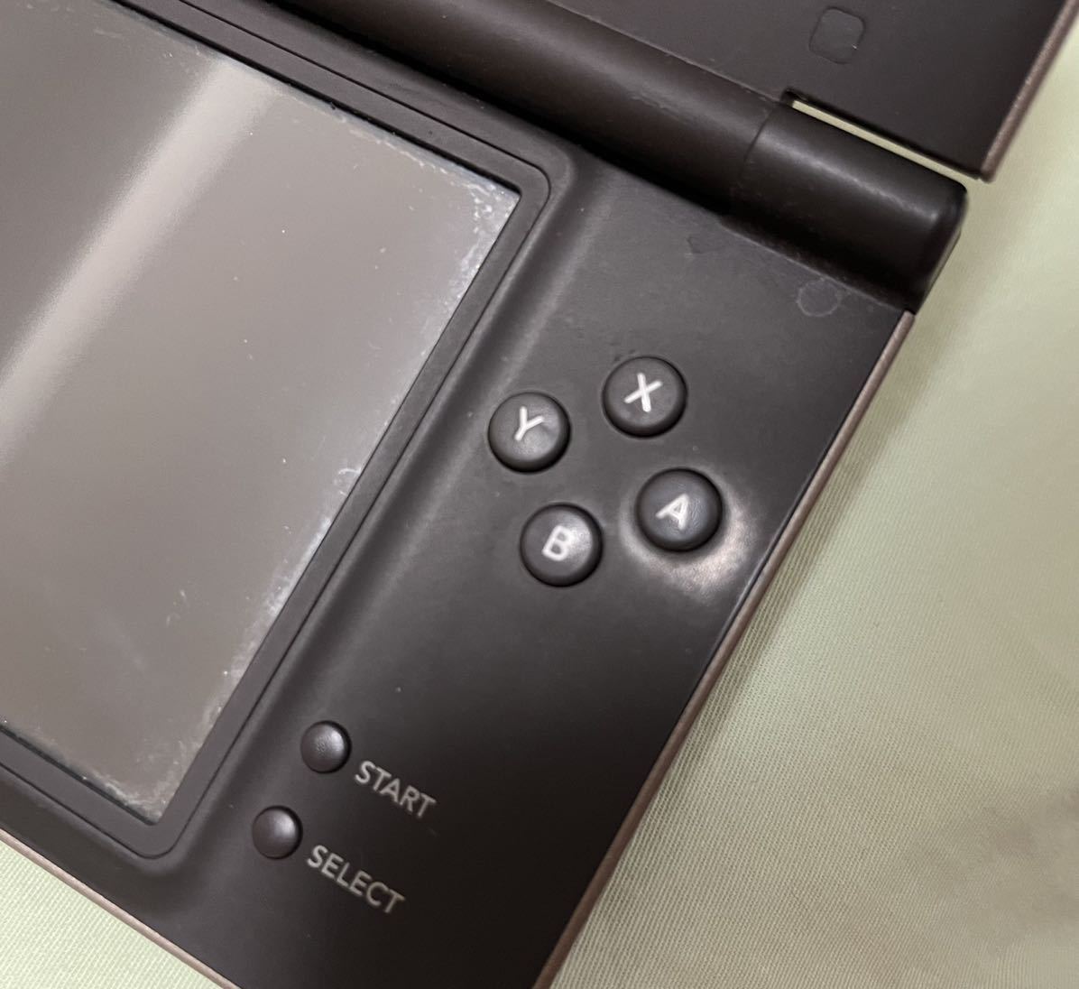 ニンテンドーDSi LL☆ダークブラウン本体&ACアダプターセット☆中古美