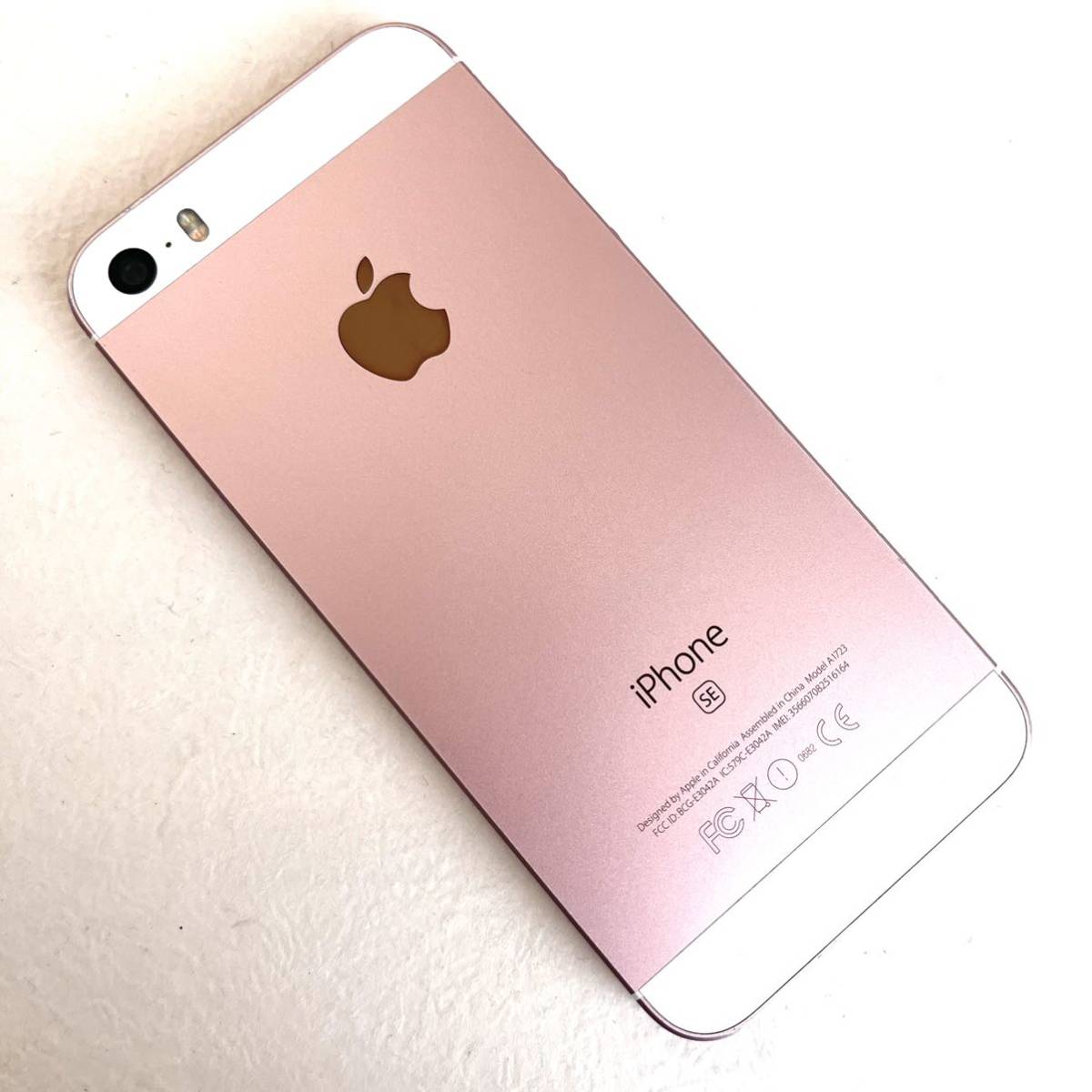 ♪【SIMフリー】Apple iPhone SE Rose Gold 16G ♪-