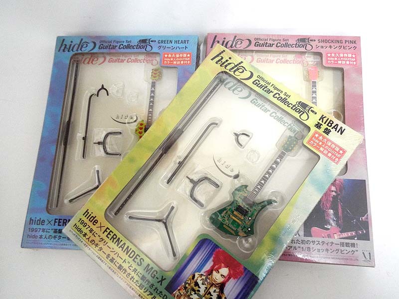 hide Guitar Collection 1/8 Fernandese MG-X 3点セット 1/8 定番正規店 hide 3点セット Collection Guitar その他