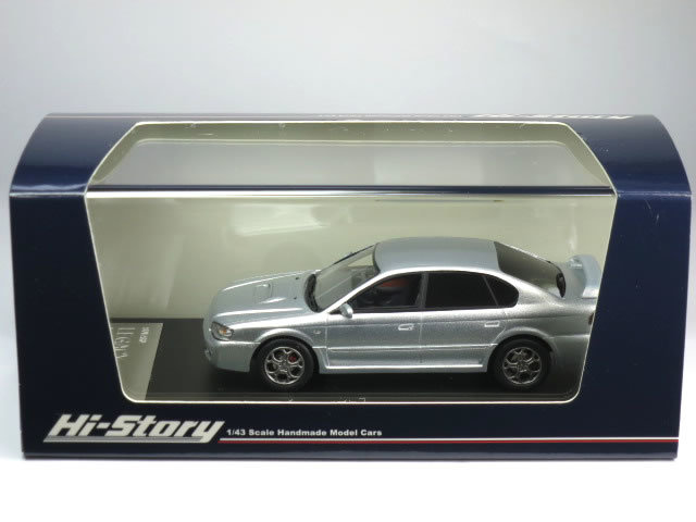 1/43 スバル レガシィ B4 ブリッツェン 2003 プレミアムシルバーメタリック (HS369SL)_画像1