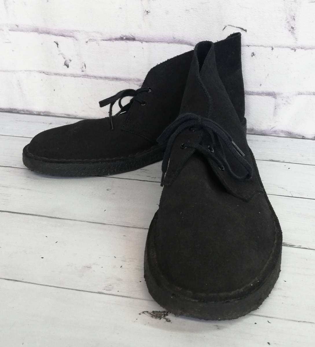 Clarks クラークス デザートブーツ ベトナム製 レザーブーツ BLACK