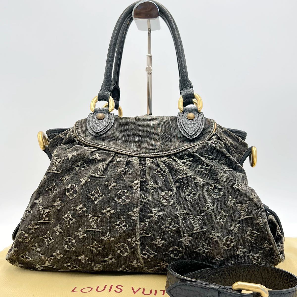 超希少》 LOUIS VUITTON ルイヴィトン ネオガビィ モノグラム デニム