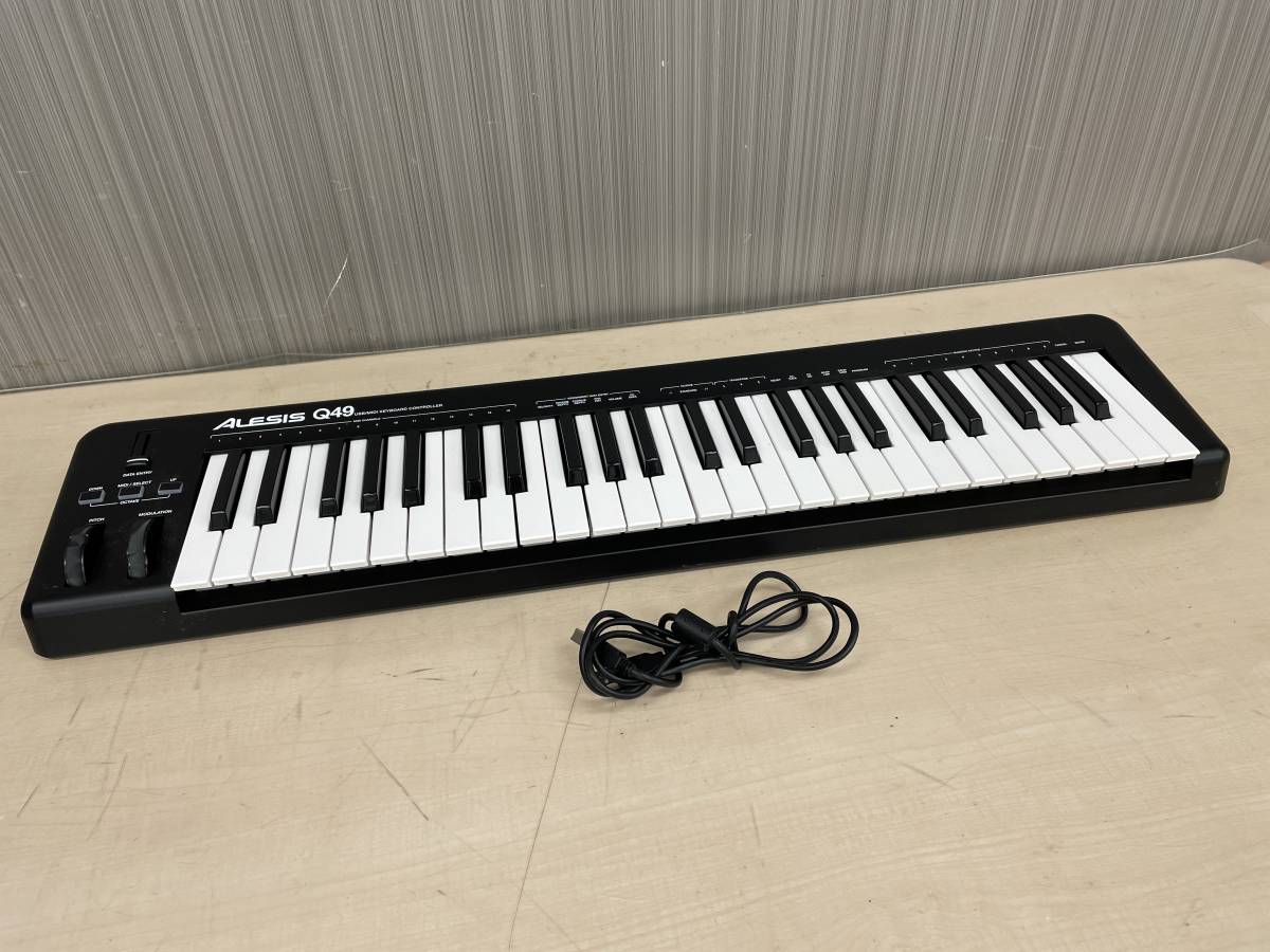 割り引き オ 003d Alesis 049 Usb Midi Keyboard Controller Midiキーボード 49鍵 Lacistitis Es 割り引き オ 003d Alesis 049 Usb Midi Keyboard Controller Midiキーボード 49鍵 Lacistitis Es