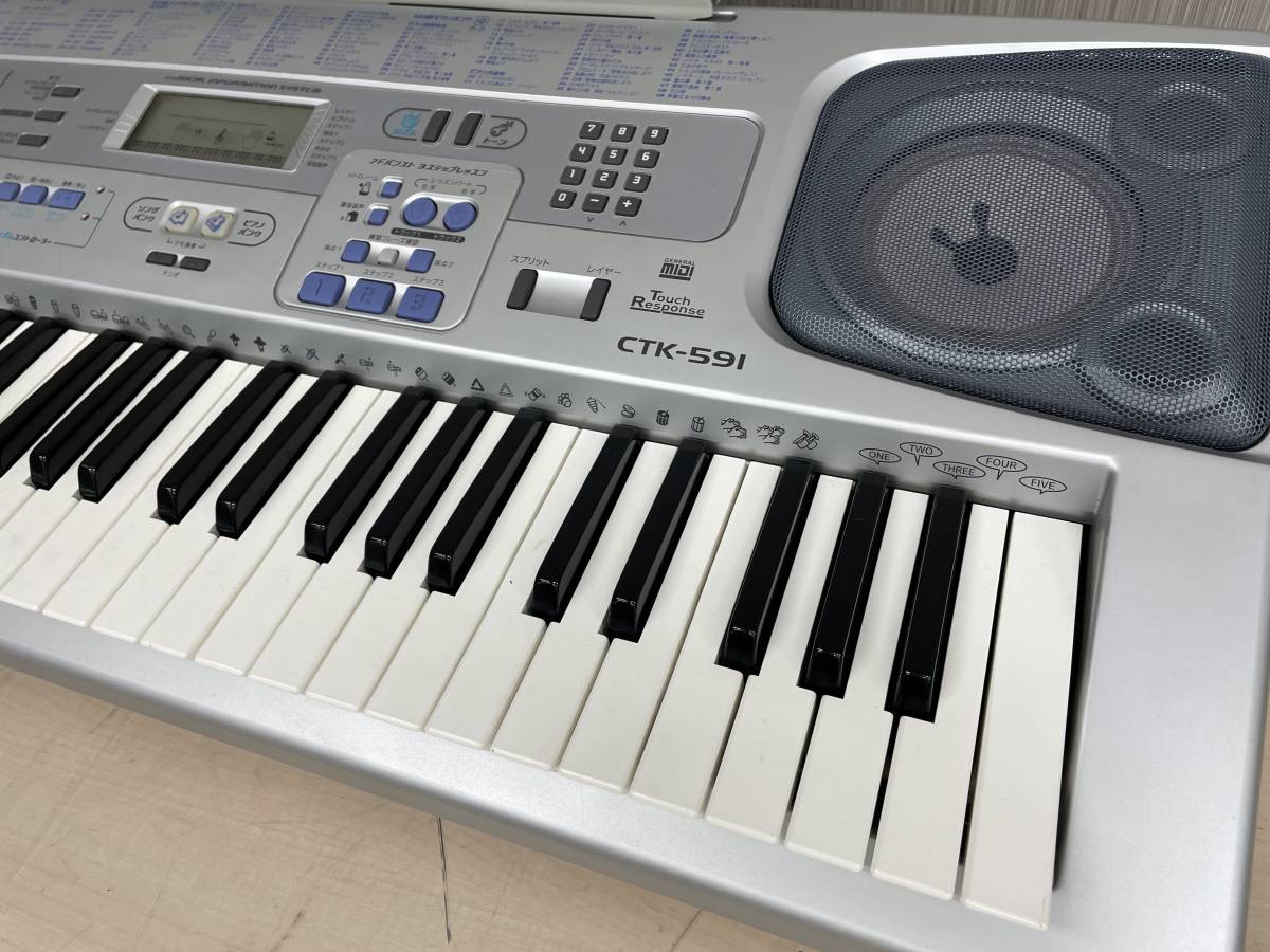 オ 20130◎カシオ CASIO 【CTK-591】電子ピアノ の商品詳細 | ヤフオク