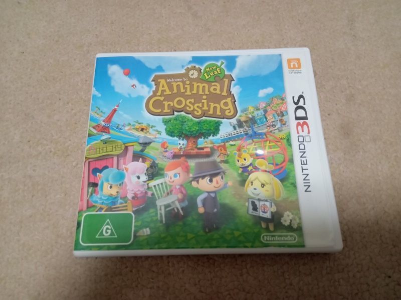 3DS とびだせ どうぶつの森 Animal Crossing New Leaf　欧州版　海外版　中古