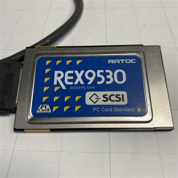 RATOCラトック PCカード接続SCSI-2カード REX9530 ハーフピッチピンタイプ50ピンケーブル 定形外送料無料2_画像3